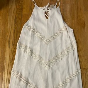Mossimo White Boho Dress